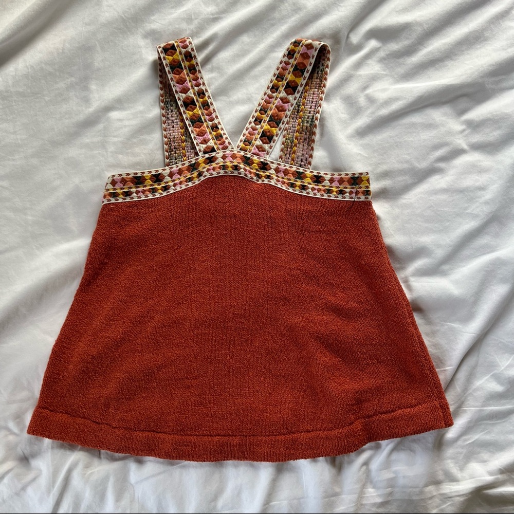 Madewell top summery boho